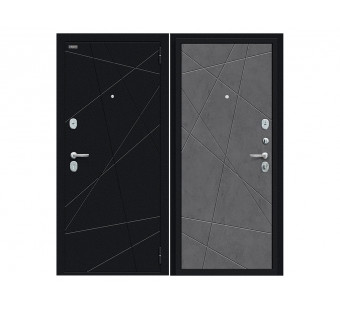 R-2 Граффити-5 Букле черное/Slate Art